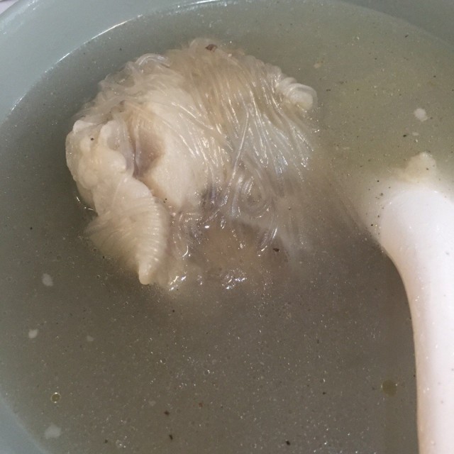 猪骨头粉丝汤