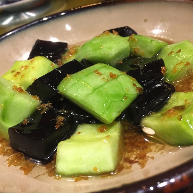 桂花蜜瓜龟苓膏