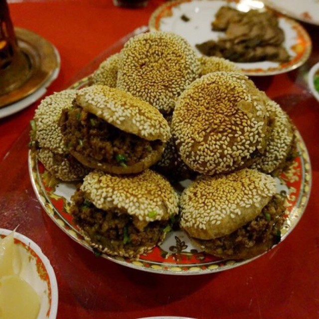 牛肉沫烧饼