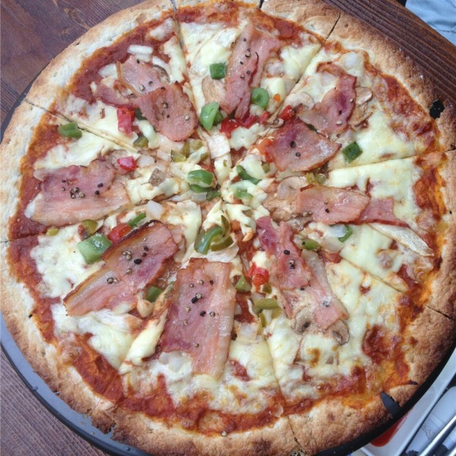 火辣鸡肉披萨