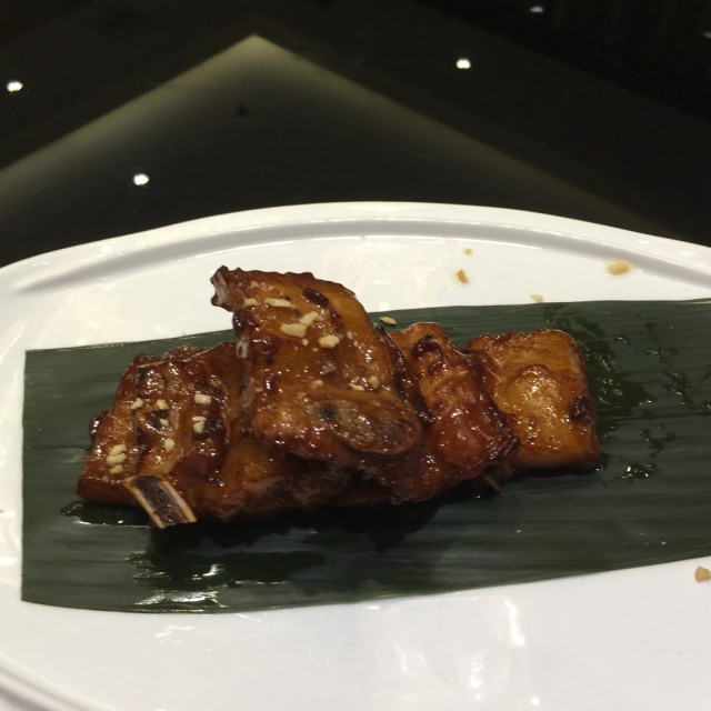 果木烧猪排