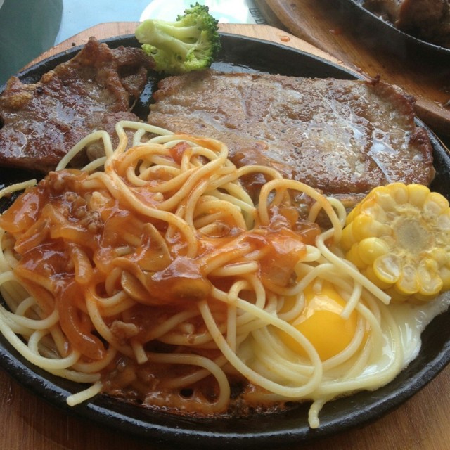 沙朗牛排