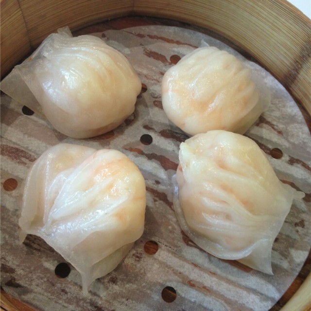水晶虾饺