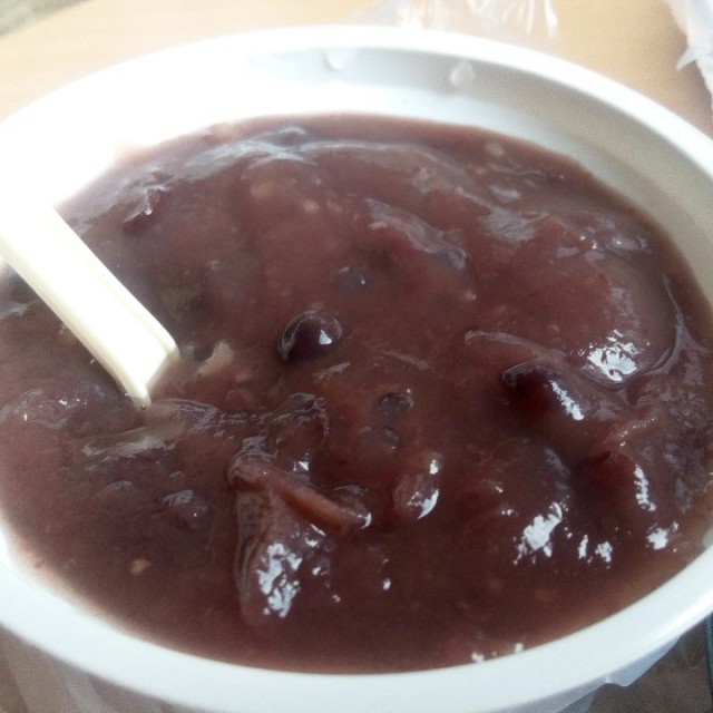 冰西米红豆沙
