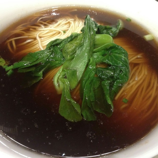 红汤细面