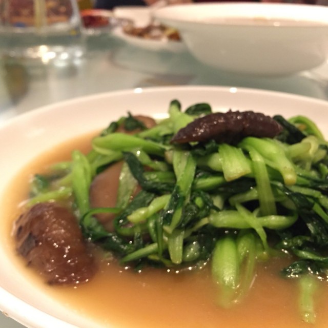 香菇鸡毛菜