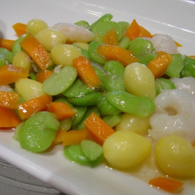 白果虾仁