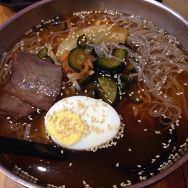 汤冷面