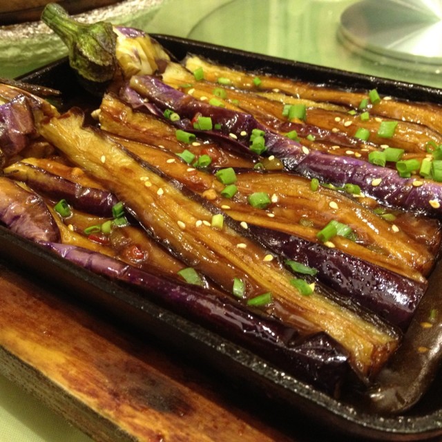 铁板烧汁茄子