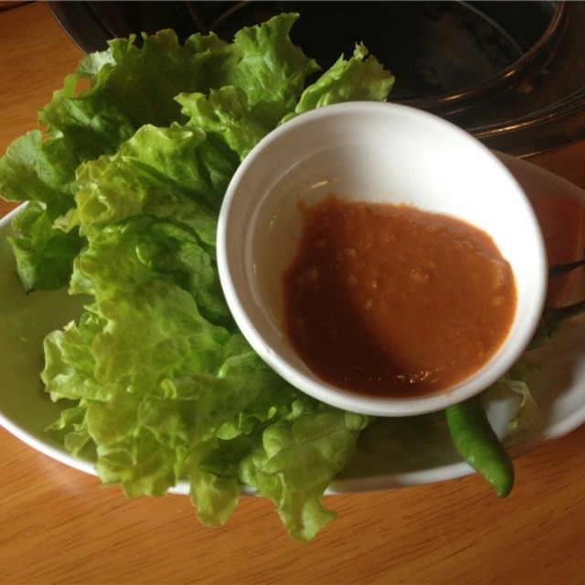 包肉菜