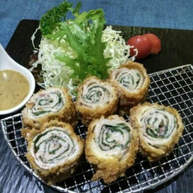 紫苏猪肉卷