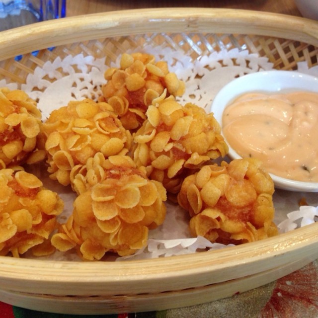 鱼子酱虾球