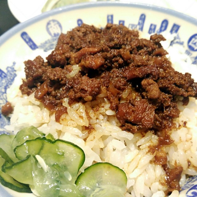 度小月肉燥饭