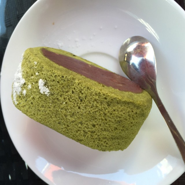 抹茶巧克力蛋卷
