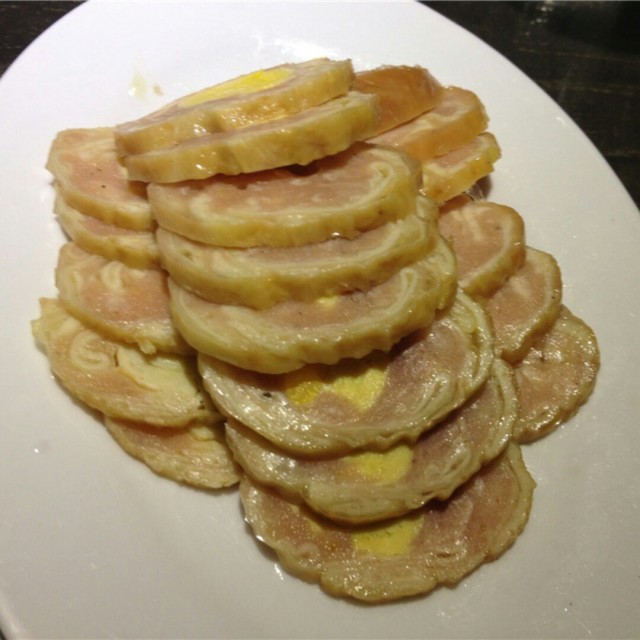 咸蛋黄鸭肉