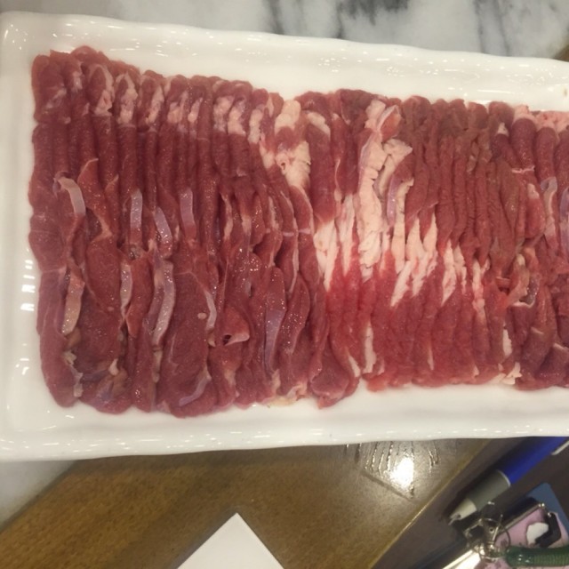 手切鮮羊肉