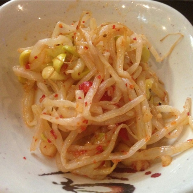 拌豆芽