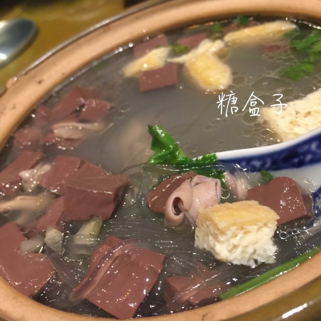 鸭血粉丝汤