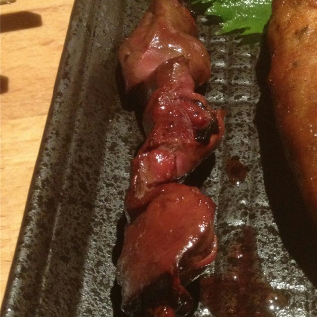 烤鸡肝