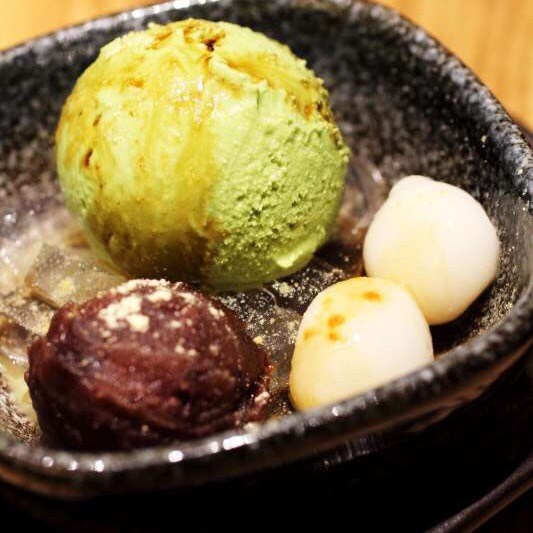 抹茶红豆白玉