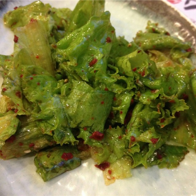 拌生菜