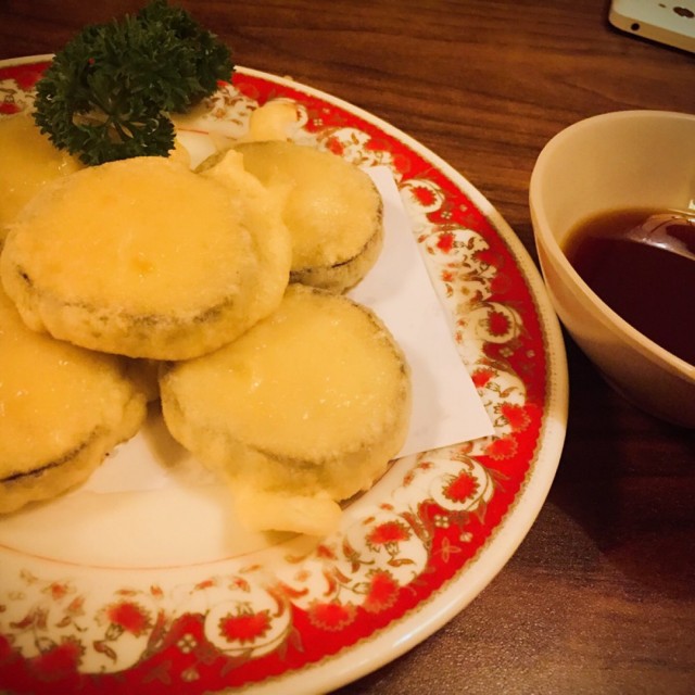 炸茄子