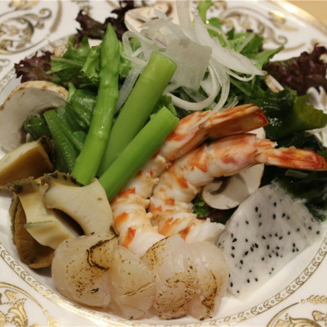 大虾沙律