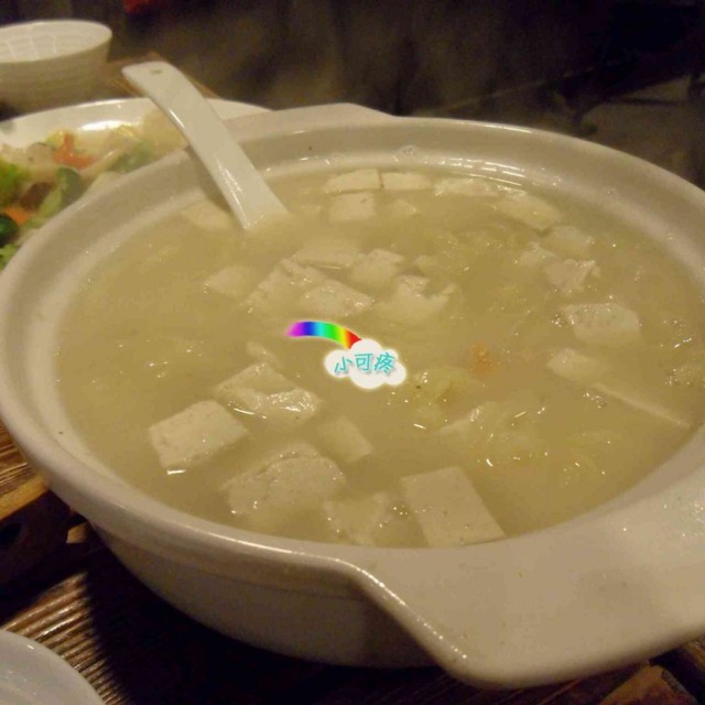 白菜豆腐汤