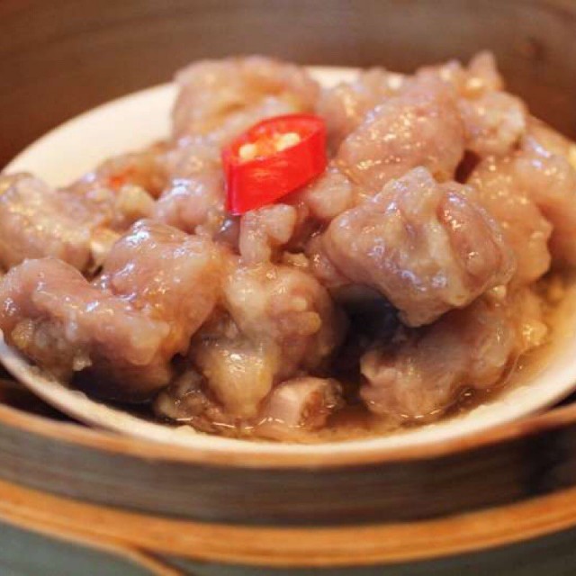 梅汁蒸小排