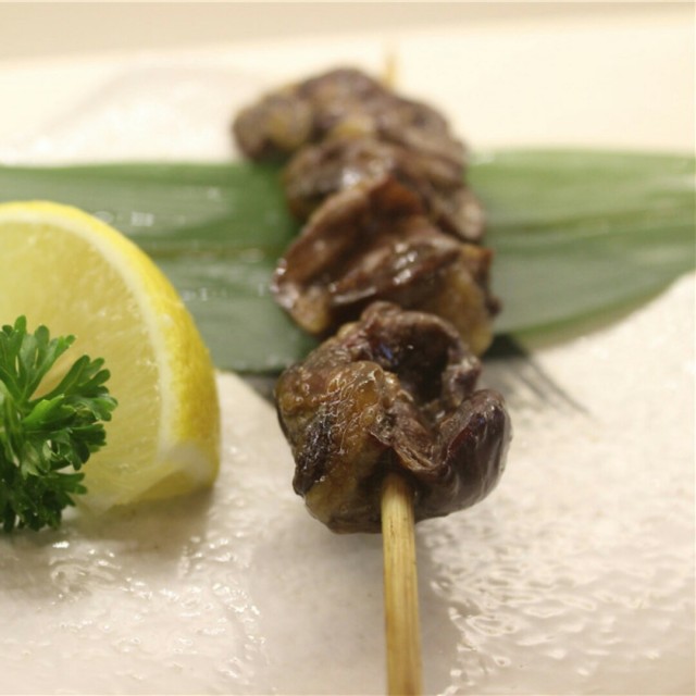 烤鸡肝