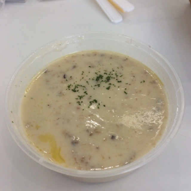 奶油蘑菇汤