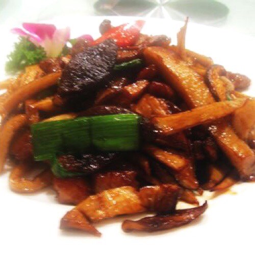 茶树菇牛柳