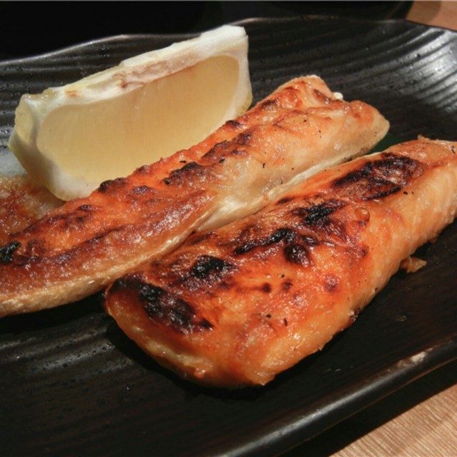 烤三文鱼腹