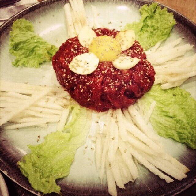生拌牛肉