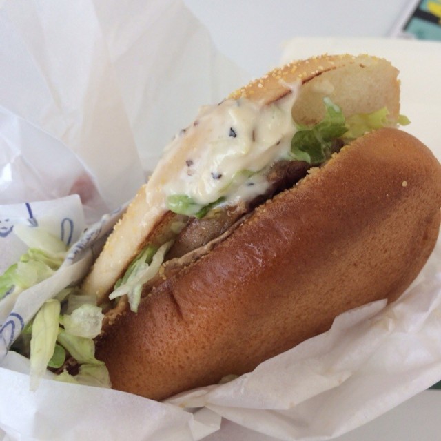 板烧鸡腿堡