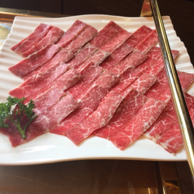 雪花牛肉