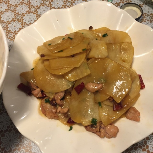 土豆片炒肉