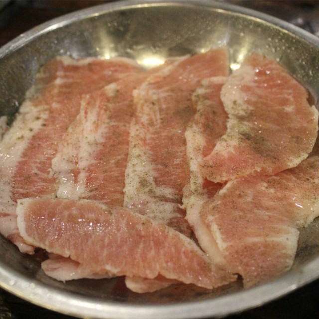 猪颈肉