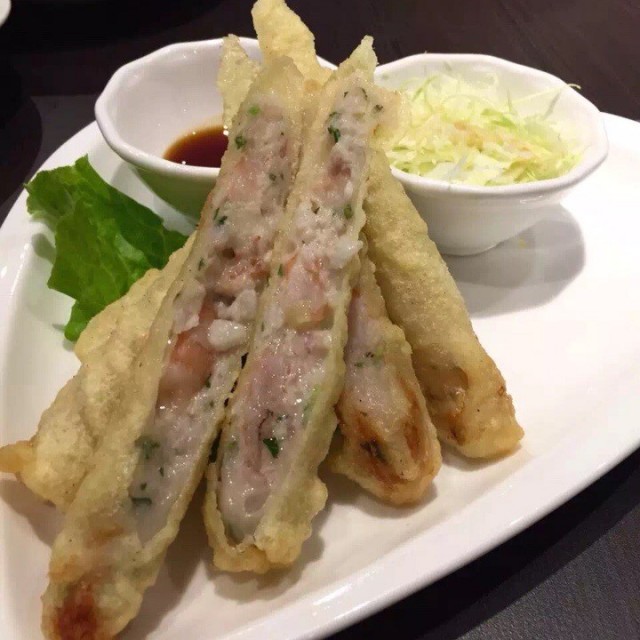 招牌黄金虾卷
