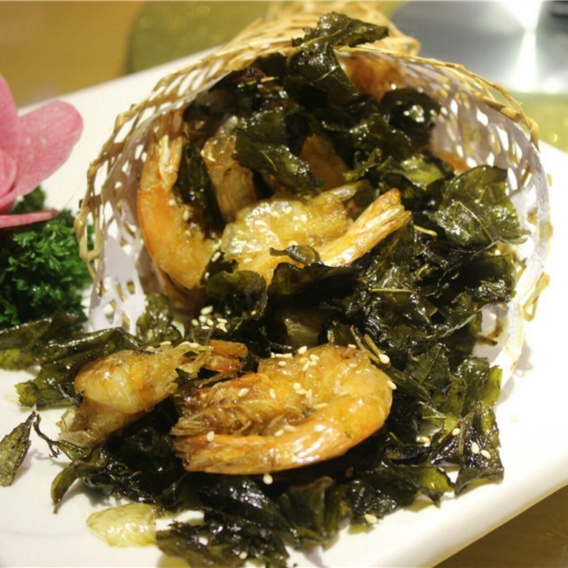 普洱茶虾