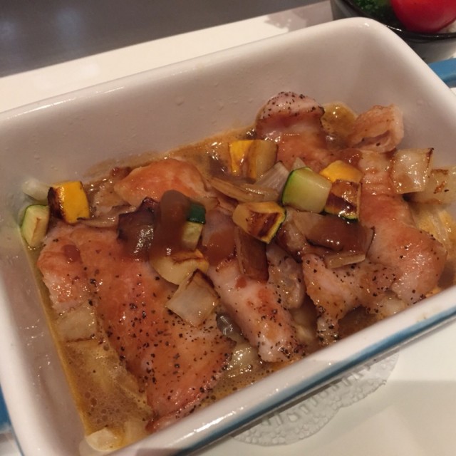 焖煮松板肉
