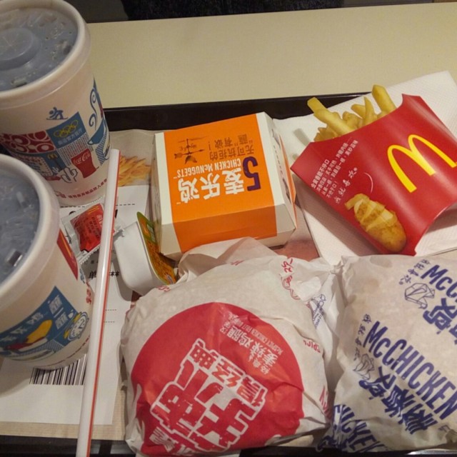 麦辣鸡腿汉堡套餐