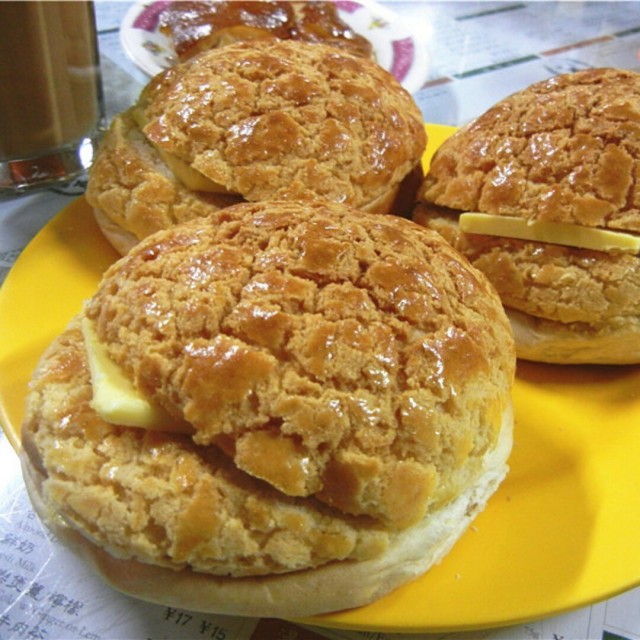 菠萝油