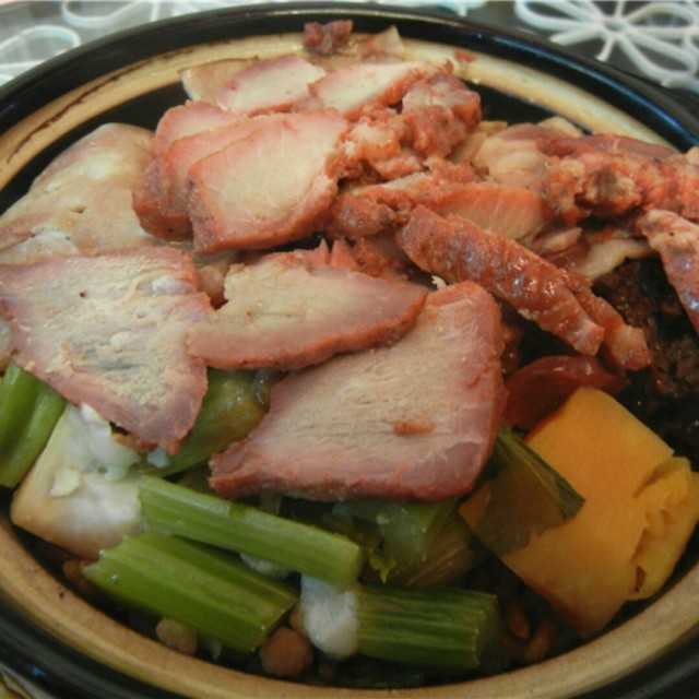 叉烧喜锅饭