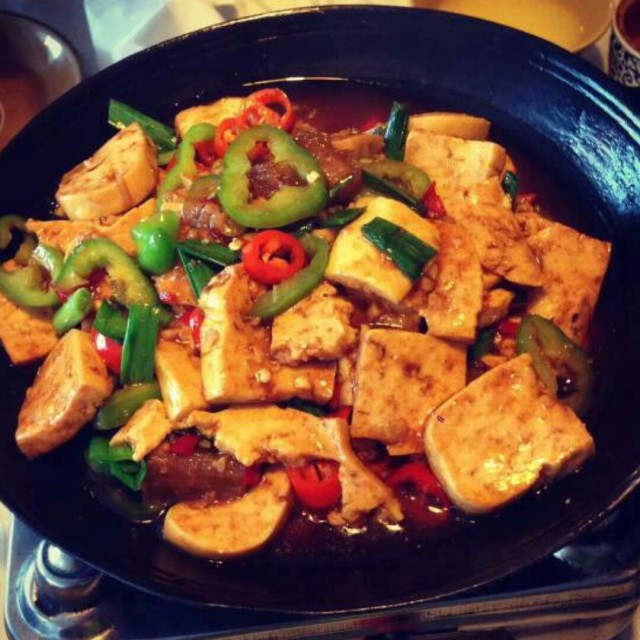 干锅千页豆腐