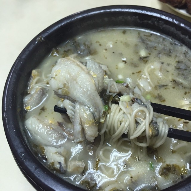 雪菜黄鱼面