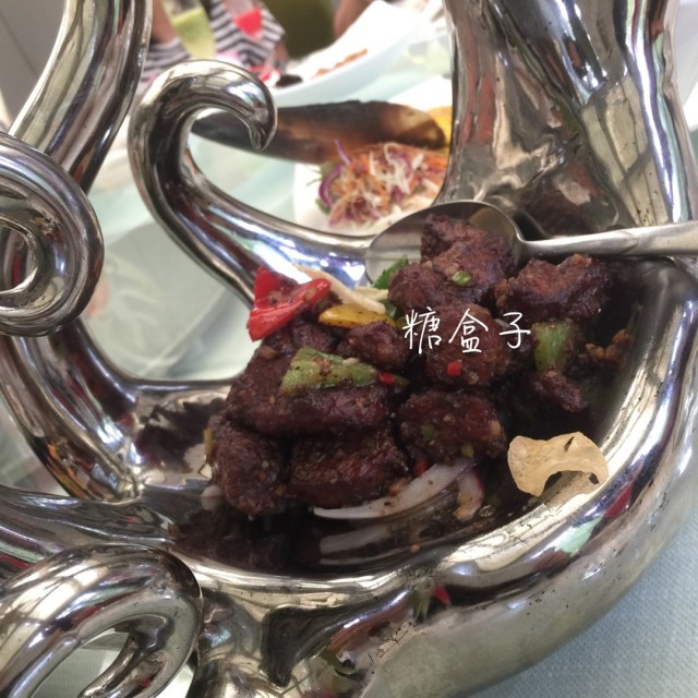 黑椒金蒜煎西冷