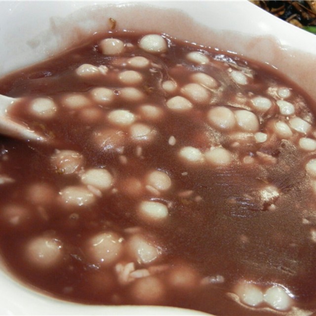 红豆沙圆子