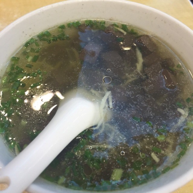 鸡鸭血汤