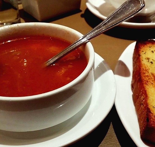 Set Lunch … Soup & garlic bread